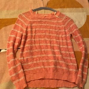 forever 21 knit striped blouse